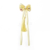 Bowknot Long Ribbon Alligator Hair Clip LS-PHAR-D013-03B-3