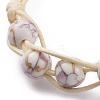 (Jewelry Parties Factory Sale)Eco-Friendly Korean Waxed Polyester Cord Bracelets BJEW-JB04596-02-2