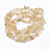 Natural Citrine Beads Strands G-R465-13-2