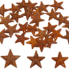 90Pcs 3 Styles Star Rust Iron Big Pendants IFIN-GF0001-13A-1