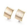 Brass Stud Earring Findings KK-N233-018-NF-2