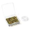 100Pcs 8mm Natural Green Garnet Round Beads DIY-LS0002-63-7
