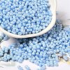 Opaque Colours Luster Glass Seed Beads X1-SEED-B001-01A-07-1