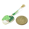 Alloy Enamel Pendant Decorations HJEW-JM01122-5