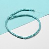 Dyed Synthetic Turquoise Beads Strands G-G075-B02-03-3