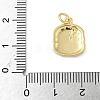 Brass Enamel Charms KK-C110-14C-01G-3