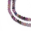 Natural Tourmaline Beads Strands G-F596-08-2mm-3