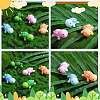 50Pcs 5 Colors Resin Ornaments Five Color Turtle Ornaments DIY Landscaping JX880A-3