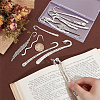 Unicraftale 14Pcs 14 Styles Tibetan Style Alloy Bookmarks Findings AJEW-UN0001-69-2