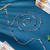 Brass Oval & Flat Round Link Chains CHC-TA0001-23-4