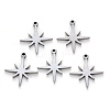 304 Stainless Steel Pendants STAS-N092-37-1