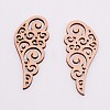 Unfinished Wood Filigree Joiners Links WOOD-WH0099-10C-2