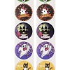 500Pcs Round Halloween Stickers X-AJEW-S090-03B-2