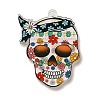 Halloween Theme Printed Acrylic Pendans OACR-Q056-01B-1