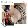 2250Pcs 15 Colors Glass Bugle Beads SEED-GO0001-06-6