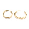 Ion Plating(IP) 304 Stainless Steel Huggie Hoop Earrings EJEW-G272-01-20mm-G-3