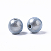 Spray Painted Acrylic Beads MACR-Q154-18mm-005-2