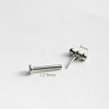 Stainless Steel Threadless Labrets Piercing Jewelry WGD2943-01-2