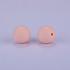 Round Silicone Focal Beads SI-JX0046A-59-2
