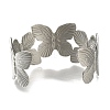 304 Stainless Steel Cuff Ring for Women RJEW-U025-02P-3