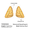 304 Stainless Steel Stud Earrings QT5422-1-2