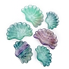 Natural Fluorite Shell Shape Decorative Bowls PW-WG46732-02-4