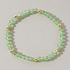 Glass Beads Stretch Bracelets for Women WC7526-4-1