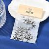 SHEGRACE Brass Starfish Charms XGR0169P-99P-6