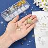 Plastic & Brass Ear Nuts FIND-FS0005-23-4