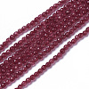 Natural Jade Beads Strands G-F596-46C-2mm-1