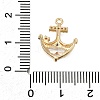 Brass Micro Pave Cubic Zirconia Pendants KK-Q048-09G-3