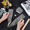 2Pcs Resin Rhinestone Glue Non-slip Car Door Stickers AJEW-GF0013-30A-3