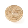 Christmas Series Wax Seal Brass Stamp Head AJEW-Z031-04G-27-2