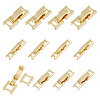 DICOSMETIC 12Pcs 3 Styles Eco-Friendly Brass Watch Band Clasps KK-DC0003-98-1