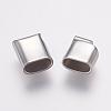 304 Stainless Steel Magnetic Clasps with Glue-in Ends STAS-G136-05P-4