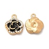 Alloy Enamel Pendants FIND-G048-12KCG-1