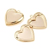 Heart Brass Locket Pendants KK-K414-12B-G-2