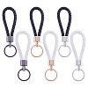 6Pcs 6 Colors PU Leather Kaychians KEYC-CA0001-56-1