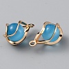 Resin Imitation Cat Eye Pendants KK-WH0045-78C-02-2
