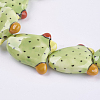 Handmade Porcelain Beads PORC-G002-16B-5