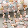 Natural Morganite Beads Strands G-P604-A07-01-1