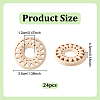 Wooden Crystal Sphere Display Stands WOOD-UN0001-18A-3
