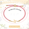 1Pc Adjustable Nylon Cord Slider Bracelets for Women BJEW-LP0001-32M-03-2