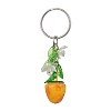 Fruits & Leaf Acrylic Pendant Keychain KEYC-JKC00680-3