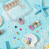 Ocean Theme Natural Shell & Resin & Plastic & Alloy Nail Art Decoration MRMJ-CP0001-34C-4