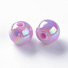 Opaque Acrylic Beads LS-MACR-S370-D10mm-A03-2