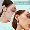 4Pairs Brass Studs Earring Findings KK-BC0014-66-5