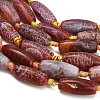 Dyed & Heated Natural Fire Crackle Agate Beads Strands GG-CBAB9C6-A01-01-3