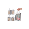 Paper Gift Storage Bags with Handle CARB-WH0017-10B-03-7