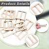 10Pcs Alloy Rectangle Buckles FIND-CY0001-97KCG-6